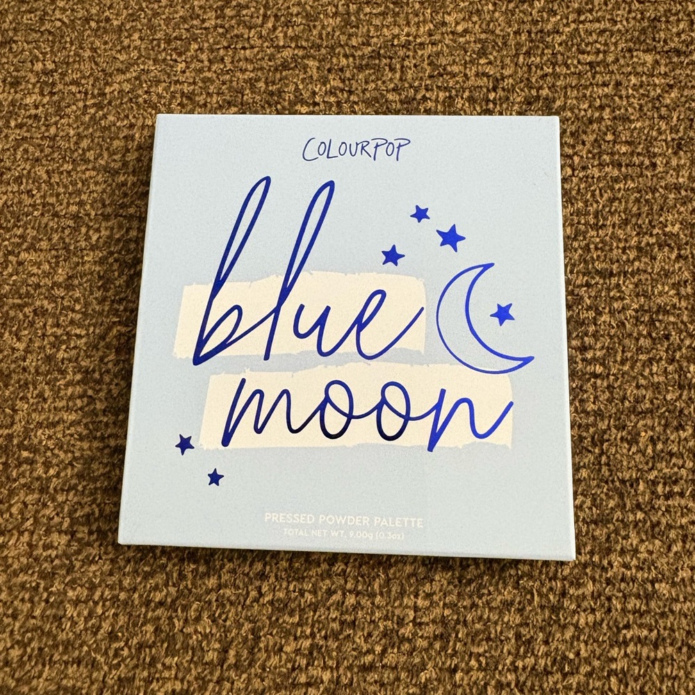 ColourPop Blue Moon Palette with Celestial Blues